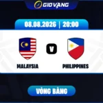 Soi kèo Malaysia vs Philippines 20h00 ngày 08/8/2026 – ASEAN Cup 2026