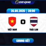 Soi kèo Việt Nam vs Thái Lan 20h00 ngày 26/8/2026 – ASEAN Cup 2026